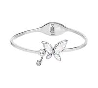 LOTUS STYLE Pulsera Acero Inoxidable Mujer LS1794-2/1 Mariposa - Sofisticado Brazalete con Pulido y Acabado Refinado 6,1 cm - Ideal para Regalo de Cumpleaños - Aniversario - Ocasiones Especiales