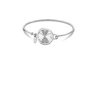 Lotus Style Pulsera acero inoxidable mujer LS2014-2/1 Trébol 4 hojas amuleto de la suerte 6,46 cm