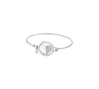 LOTUS STYLE Pulsera Acero Inoxidable Mujer LS2014-2/4 Corazón - Sofisticado Brazalete con Pulido y Acabado Refinado 6,46 cm - Ideal para Regalo de Cumpleaños - Aniversario - Ocasiones Especiales