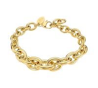 LOTUS STYLE Pulsera Acero Inoxidable Mujer LS2336-2/2 - Sofisticado Brazalete con Pulido y Acabado Refinado - Pulsera Dorada 21,5 cm - Regalo de Cumpleaños - Aniversario - Ocasiones Especiales