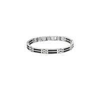 LOTUS STYLE Pulsera Hombre Acero Inoxidable 316L Brazalete de Diseño
