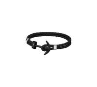 LOTUS STYLE Pulsera Hombre Acero Inoxidable 316L Brazalete de Diseño Sofisticado, Confortable y Resistente al Agua - Pulseras Hombre - Negra 215.00 mm LS1832-2/6 - Regalo de Cumpleaños, Día del Padre