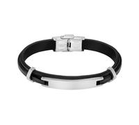 LOTUS STYLE Pulsera Hombre Acero Inoxidable 316L Brazalete Confortable