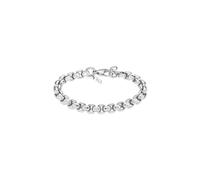 Lotus Style Pulsera para hombre LS2218-2/1 Acero inoxidable 316L Plateada 228 mm Resistente al agua