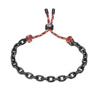 LOTUS STYLE Pulsera Hombre y Mujer Acero Inoxidable 316L Brazalete de Diseño Sofisticado, Confortable y Resistente al Agua - Negra - Unisex 240.00 mm LS2375-2/3 - Regalo de Cumpleaños, Día del Padre
