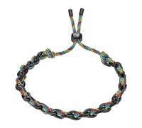 LOTUS STYLE Pulsera Hombre y Mujer Acero Inoxidable 316L Brazalete de Diseño Sofisticado, Confortable y Resistente al Agua - Negra - Unisex 240.00 mm LS2376-2/1 - Regalo de Cumpleaños, Día del Padre