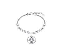 LOTUS STYLE Pulsera LS2465-2/1 Millennial Acero inoxidable Mano de fatima 19.00 mm Mujer