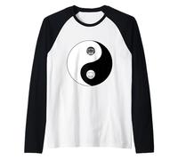 Lotus Tao Ying Yang Tai Chi Artes Marciales Camiseta Manga Raglan