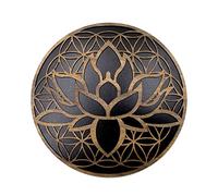 Lotus y flor de la vida, Lotus Wall Art, Flor de la vida Decoración de la pared, Lotus Flower of Life Wall Decoration, Lotus Flower of Life Lotus, Flor de loto de madera