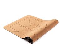 Lotuscrafts ARISE CORK esterilla de yoga - superficie antideslizante antisudor-materiales 100% reciclables - esterilla de yoga de corcho natural y caucho natural ideal para hot yoga