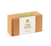 Lotuscrafts Bloque de Yoga de Corcho Supra Grip - fabricación ecológica - bloque de yoga de corcho natural - bloque de corcho para yoga y pilates - Pequeño