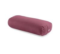 LOTUSCRAFTS Cojín de yoga para Yin Yoga, rollo, funda lavable de algodón orgánico, cojín con relleno de ceiba, rollo de pilates, cojín de meditación