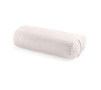 LOTUSCRAFTS Cojín de yoga para Yin Yoga, rollo, funda lavable de algodón orgánico, cojín con relleno de ceiba, rollo de pilates, cojín de meditación