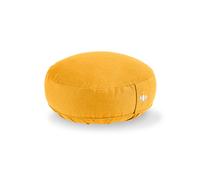 Lotuscrafts Cojin Meditacion Yoga Lotus - Altura 10 cm - Relleno de Espelta - Cubierta en Algodon Lavable- Zafu Meditación - Cojin Suelo Redondo - Cojin Yoga - Meditation Cushion - Certificado Gots