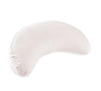 Lotuscrafts Cojin Yoga Meditation Media Luna Shanti - Relleno de Espelta - Cubierta en Algodon Lavable- Cojin Yoga Zafu - Cojin Suelo Media Luna - Meditation Cushion - Certificado Gots