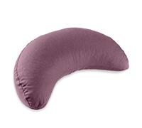 Lotuscrafts Cojin Yoga Meditation Media Luna Shanti - Relleno de Espelta - Cubierta en Algodon Lavable- Cojin Yoga Zafu - Suelo Media Luna - Meditation Cushion - Certificado Gots