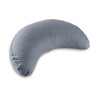 Lotuscrafts Cojin Yoga Meditation Media Luna Shanti - Relleno de Espelta - Cubierta en Algodon Lavable- cojin Yoga Zafu - Cojin Suelo Media Luna - Meditation Cushion - Certificado Gots