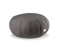 Lotuscrafts Cojin Zafu Meditación Yoga Kapok Delight - Altura 15 cm - Relleno de Kapok - Cubierta en Algodon Lavable- Cojin Yoga Zafu - Cojin Suelo Redondo - Meditation Cushion - Certificado Gots