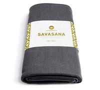Lotuscrafts Manta de yoga Savasana de algodón, 200 x 150 cm, manta de meditación, resistente y duradera, 100% algodón, manta de yoga para relajación