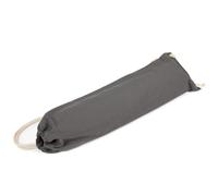 Lotuscrafts Nandi - Bolsa para esterilla de yoga (algodón orgánico, fabricada de forma justa y ecológica, 78 cm), color antracita