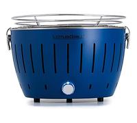 LotusGrill - Barbacoa compacta en 6 colores, azul intenso