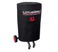 LotusGrill Funda para barbacoa XL G435, impermeable, con cordón, transpirable y resistente a los rayos UV, protección contra la lluvia, nieve, heladas, polvo, polen y excrementos de pájaros, funda