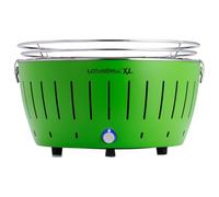 LotusGrill XL Verde Lima G435 Libre de Humo Vegetal / Barbacoa de Mesa Con USB