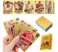 Lotvic 55 tarjetas de fútbol de la Copa Mundial de Fútbol,Liga de Campeones de la UEFA,tarjeta coleccionable para niños para coleccionar tarjetas para fans,niños,adolescentes y adultos,LGP02079-1