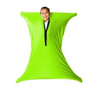 Lotvic Calcetín sensorial para el cuerpo, 47 x 27 pulgadas, elástico para niños con autismo y ansiedad, saco sensorial para niños con necesidades especiales, calmante y fomenta la concentración (verde