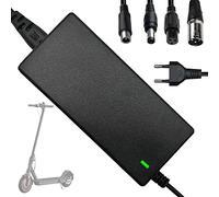 Lotvic Cargador de Batería Patinete, Cargador de Scooter, Cargador Hoverboard Universal con 3 Conectores, Cargador de batería para Hoverboard, Scooter eléctrico, Bicicleta de Equilibrio