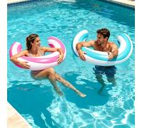 Lotvic Paquete de 2 inflables para piscina