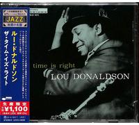 Lou Donaldson The Time Is Right (Limited Edition) Japan Music CD NUEVO