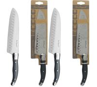 Lou Laguiole Tradición XL - Cuchillo Santoku 17 cm (Paquete de 2)