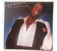 LOU RAWLS - LOU RAWLS LP, ALL THINGS IN TIME, US ISSUE PRE-OWNED EX/EX CONDITION LP