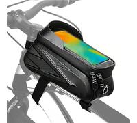 LOUCNAY Bolsa para Cuadro de Bicicleta para Focus Jam2 9.8 Nine Shimano 2020, Soporte Móvil de Manillar Bici, Bolsa Ciclismo de Tubo Superior con Pantalla Táctil