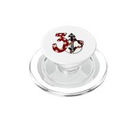Loud & Orgulloso Béisbol Mamá Softbol Madre Divertido Mujer Mamá PopSockets PopGrip para MagSafe