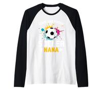 Loud Orgulloso Soccer Nana Shirt Cute Color Football Sport Ball Camiseta Manga Raglan