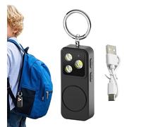 Loud Personal Alarm, 150db Security Device, Compact Rechargeable Keychain with Sturdy Build, Powerful Self Defense Tool, Alarm with Bright Sound, Safety for Women Girls Students