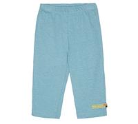 loud + proud Hose Uni mit Leinen, Gots Zertifiziert Pantalón de Vestir, Lagoon, 74/80 niños Unisex