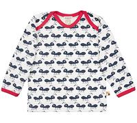 loud + proud Shirt Langarm Aus Bio Baumwolle, Gots Zertifiziert Camiseta, Azul (Navy NY), 74/80 para Bebés