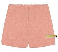 loud + proud Short Uni mit Leinen, Gots Zertifiziert, Pantalones Cortos niños Unisex, Peach, 74/80