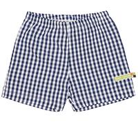 loud + proud Short Vichy-Karo, Gots Zertifiziert, Pantalones Cortos niños Unisex, Ultramarin, 62/68