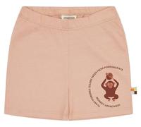 loud + proud Unisex Niños con Colores Vegetales Teñidos, Gots Certificado Short, Granada de Pomelo, 98-104