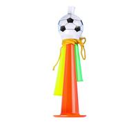 Loud Stadium Horn, Handheld Cheering Noisemaker, 12 Inches Blow Horn Clear Sound, Fan with Easy Grip, Party Accessory with Sports Style, for Games Competitions Celebrations Parades Boating Hiking