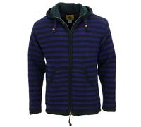LOUDelephant Chaqueta con capucha de lana tejida a mano, unisex, para hombre y mujer, forro polar, con cremallera extraíble, con capucha Nepal, 100 % pura para invierno, cálido, cálido, actividades al