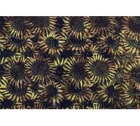 LoudElephant Tela de algodón batik hecha a mano en el rollo cortada a pedido 118 cm de ancho por 50 cm de largo - Impresión 008