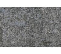 LoudElephant Tela de algodón batik hecha a mano en el rollo cortada a pedido 118 cm de ancho por 50 cm de largo - Impresión 003