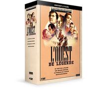 L'Ouest de légende - Coffret 4 films : Le Vent de la plaine + Les Grands Espaces + Le Passage du canyon + Montagne rouge [DVD]