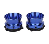 Loufy 1 par de adaptadores de buje de carrete a carrete, adaptador de buje de 10 aluminio para Studer, rollo universal