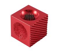 Loufy 5 herramientas en 1 de mantenimiento, perforador, moldeador de puntas de taco de piscina, la última herramienta para puntas de taco de piscina, color rojo